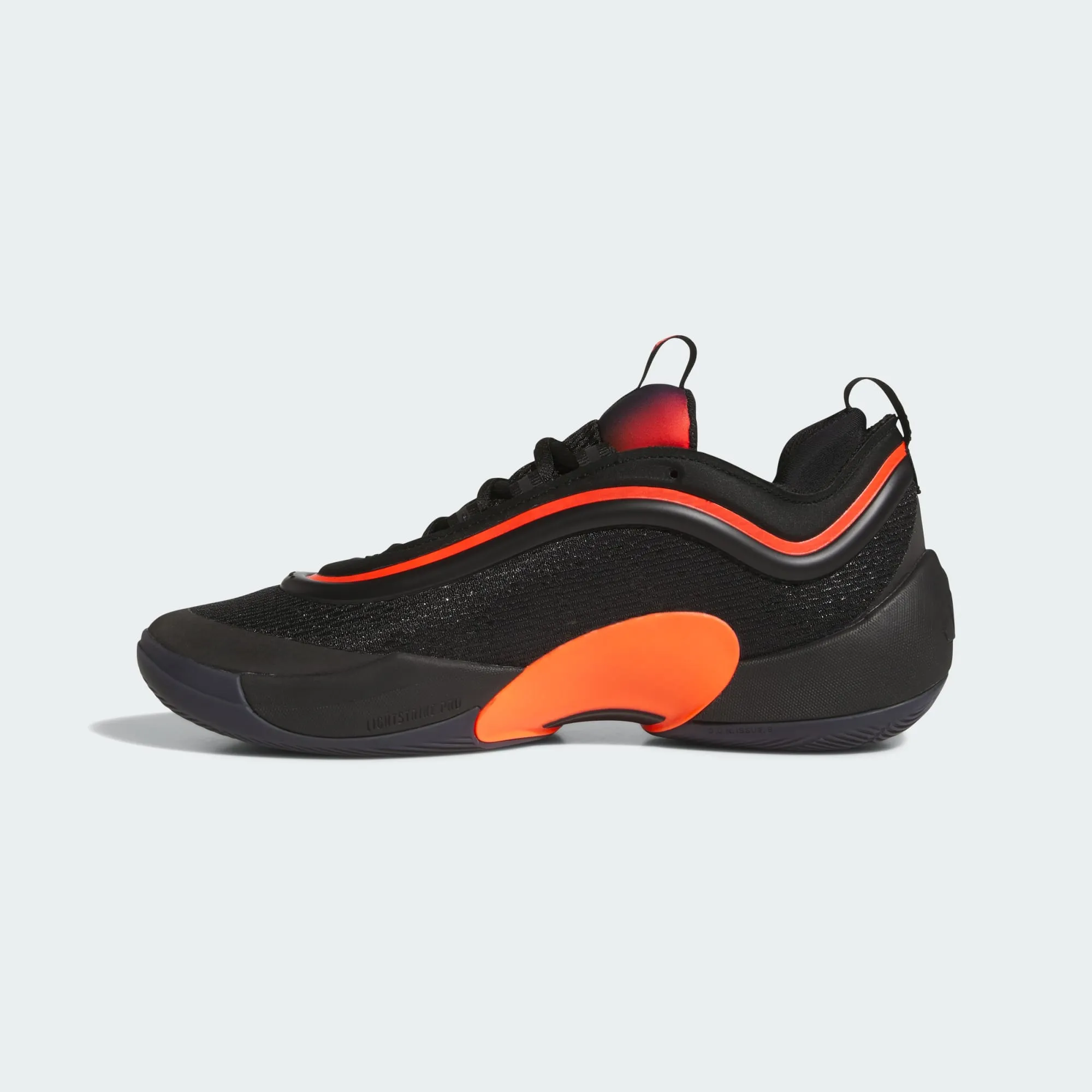 adidas D.O.N. ISSUE #6 SPIDA Basketball Shoes | Aurora Black-Solar Red | Men's