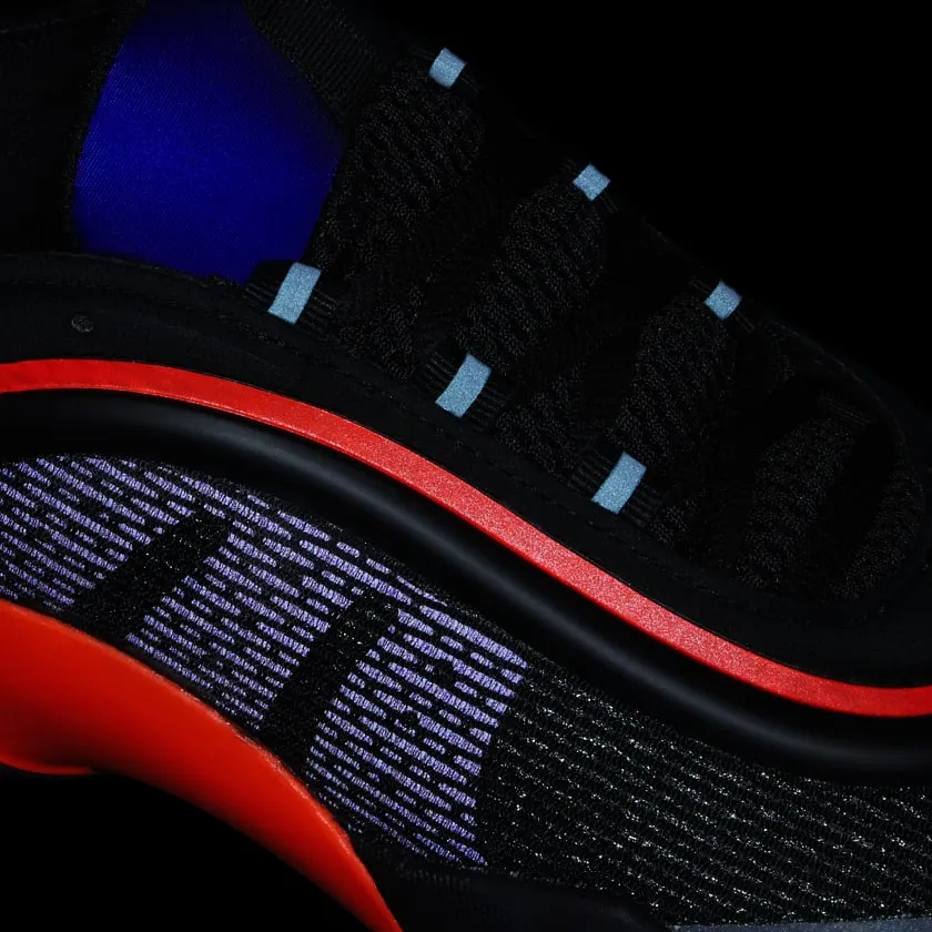 adidas D.O.N. ISSUE #6 SPIDA Basketball Shoes | Aurora Black-Solar Red | Men's