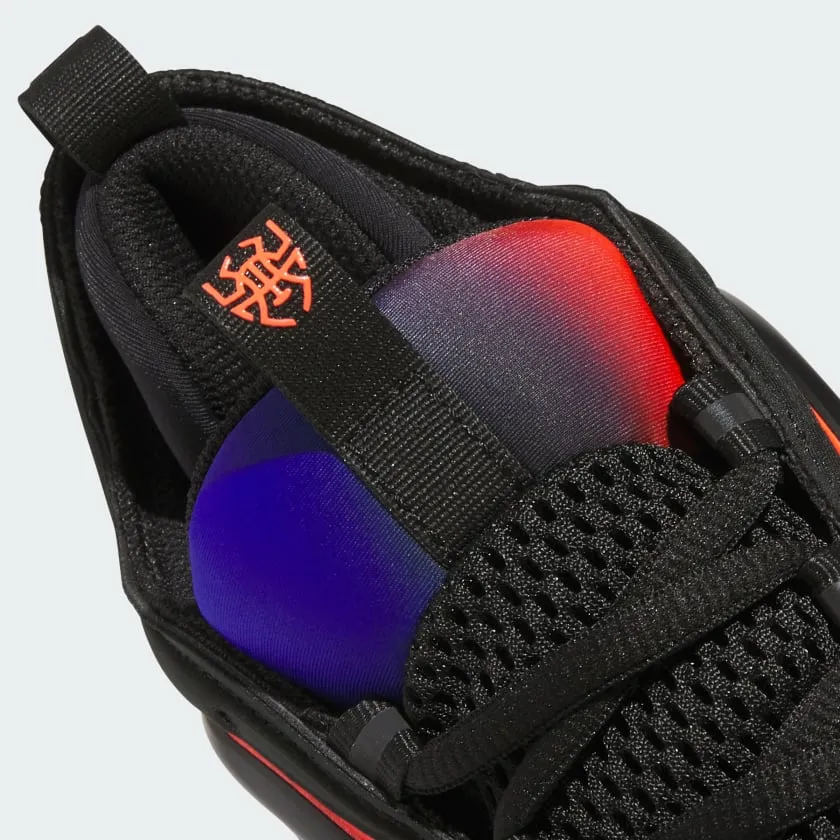 adidas D.O.N. ISSUE #6 SPIDA Basketball Shoes | Aurora Black-Solar Red | Men's