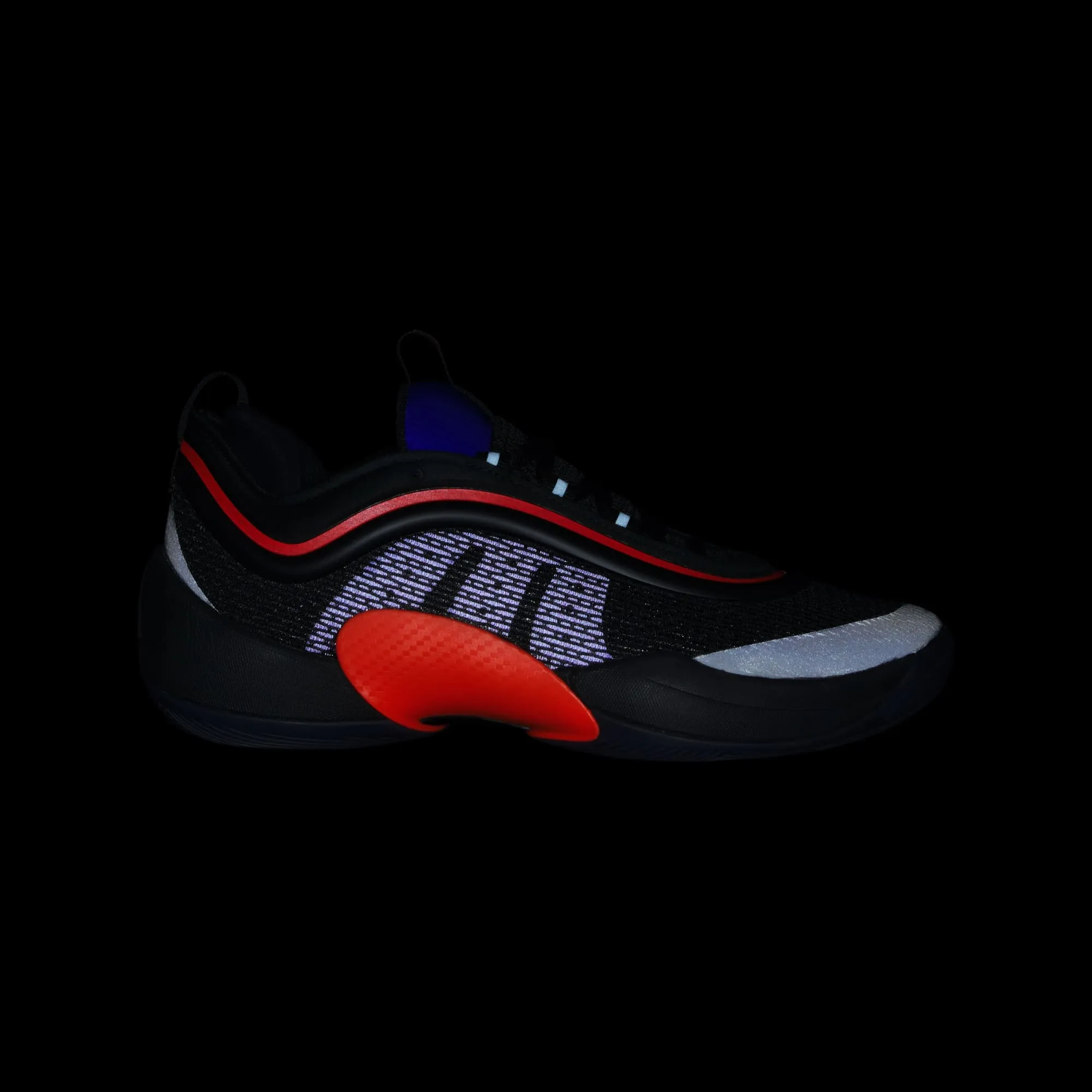 adidas D.O.N. ISSUE #6 SPIDA Basketball Shoes | Aurora Black-Solar Red | Men's