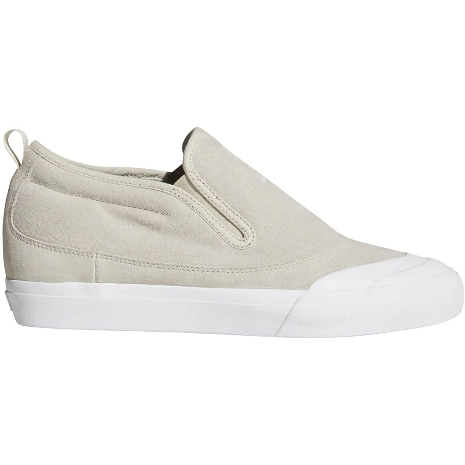 Adidas Matchcourt Mid Slip Skateboard Shoe - Brown/White/Gum