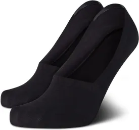 Cole Haan Men's Socks - Non-Slip Ultra Low Cut Liner Socks with Silicon Heel Grip (2 Pack)