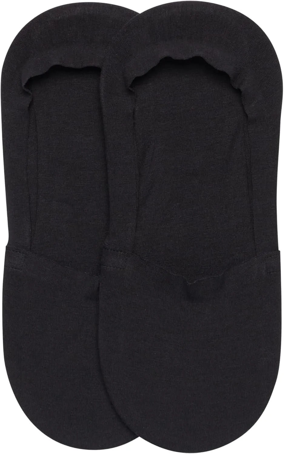 Cole Haan Men's Socks - Non-Slip Ultra Low Cut Liner Socks with Silicon Heel Grip (2 Pack)
