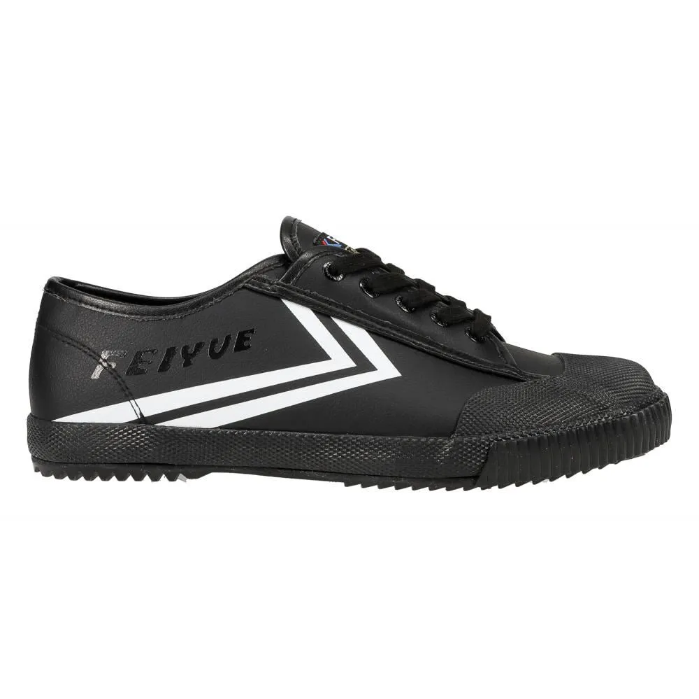 Feiyue Footwear Fe Lo 1920 Synthetic Leather Martial Arts/Gym/Lifing Shoes - Black / White