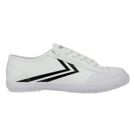 Feiyue Footwear Fe Lo 1920 Synthetic Leather White/Black - UK 8 - OUTLET