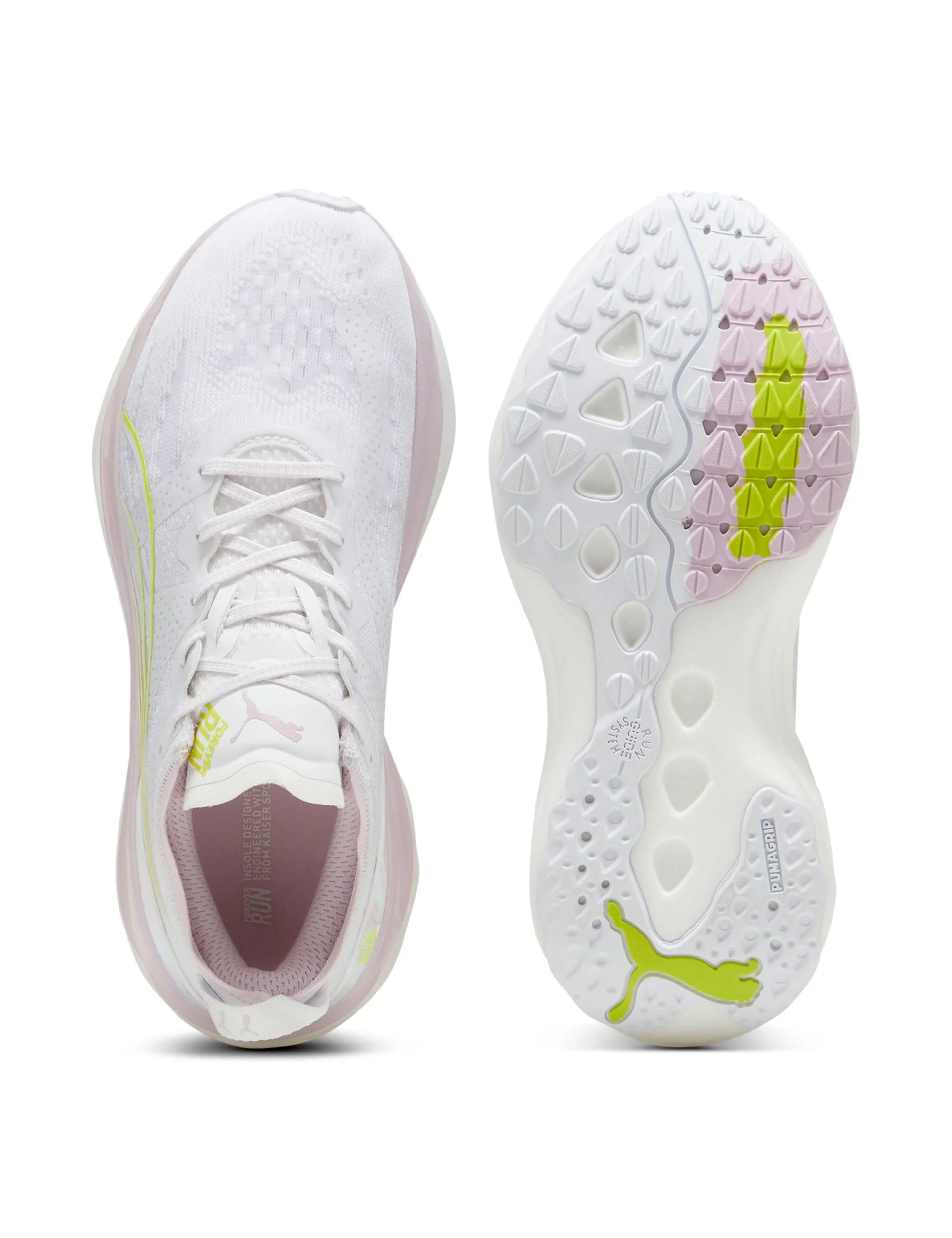 ForeverRun NITRO Shoes - White/Grape Mist/Silver Mist