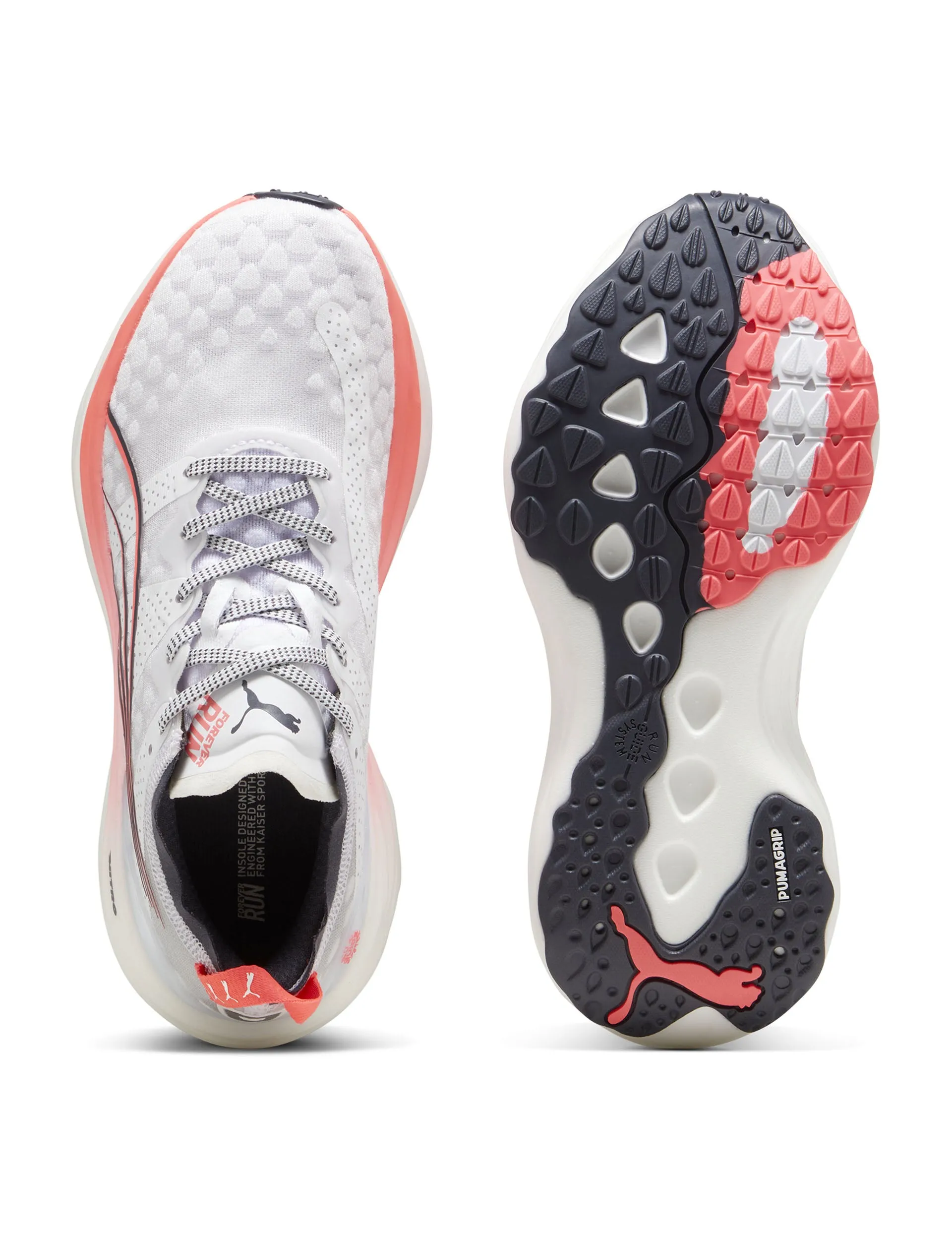 ForeverRun NITRO Shoes - White/Sunset Glow/Galactic Grey