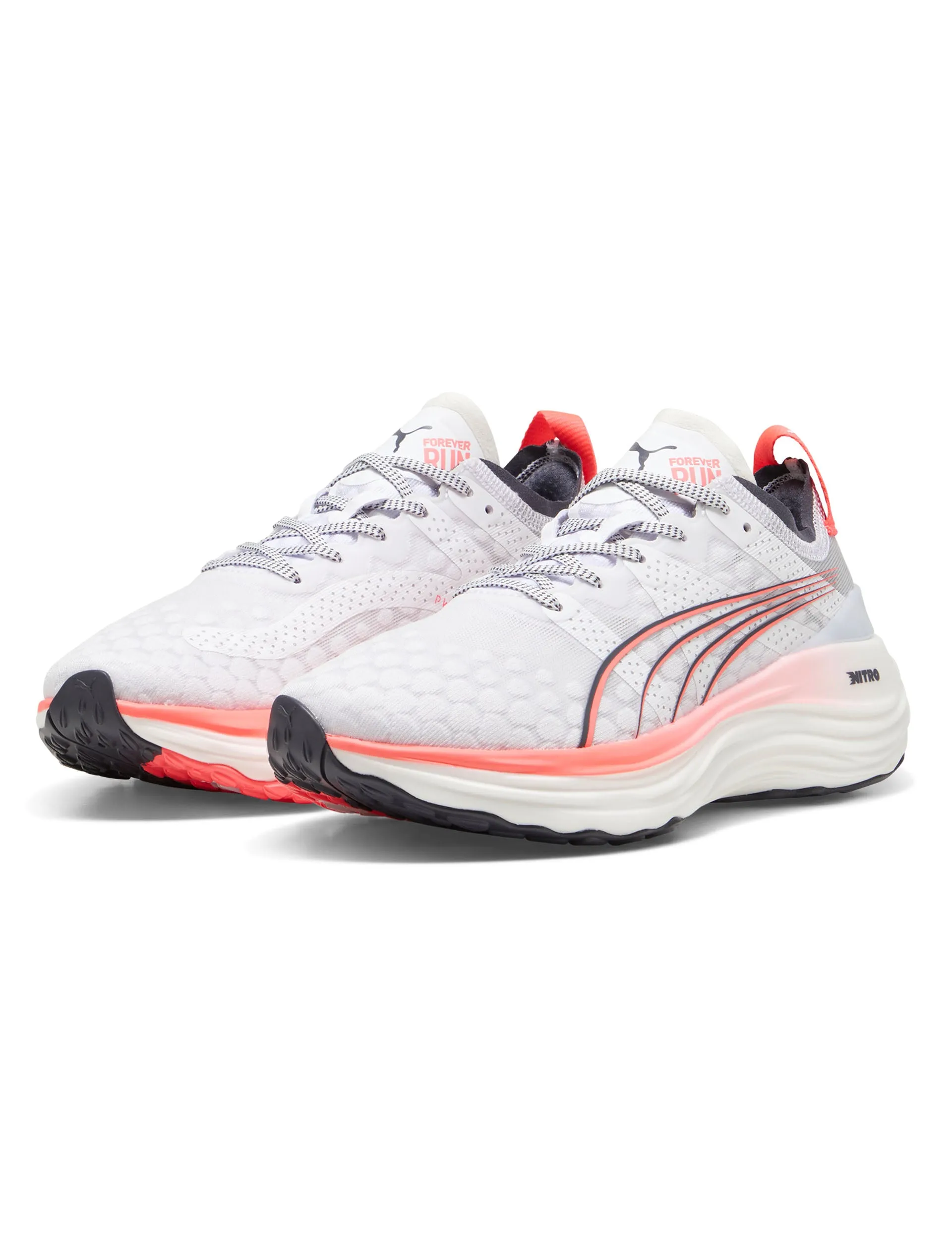 ForeverRun NITRO Shoes - White/Sunset Glow/Galactic Grey