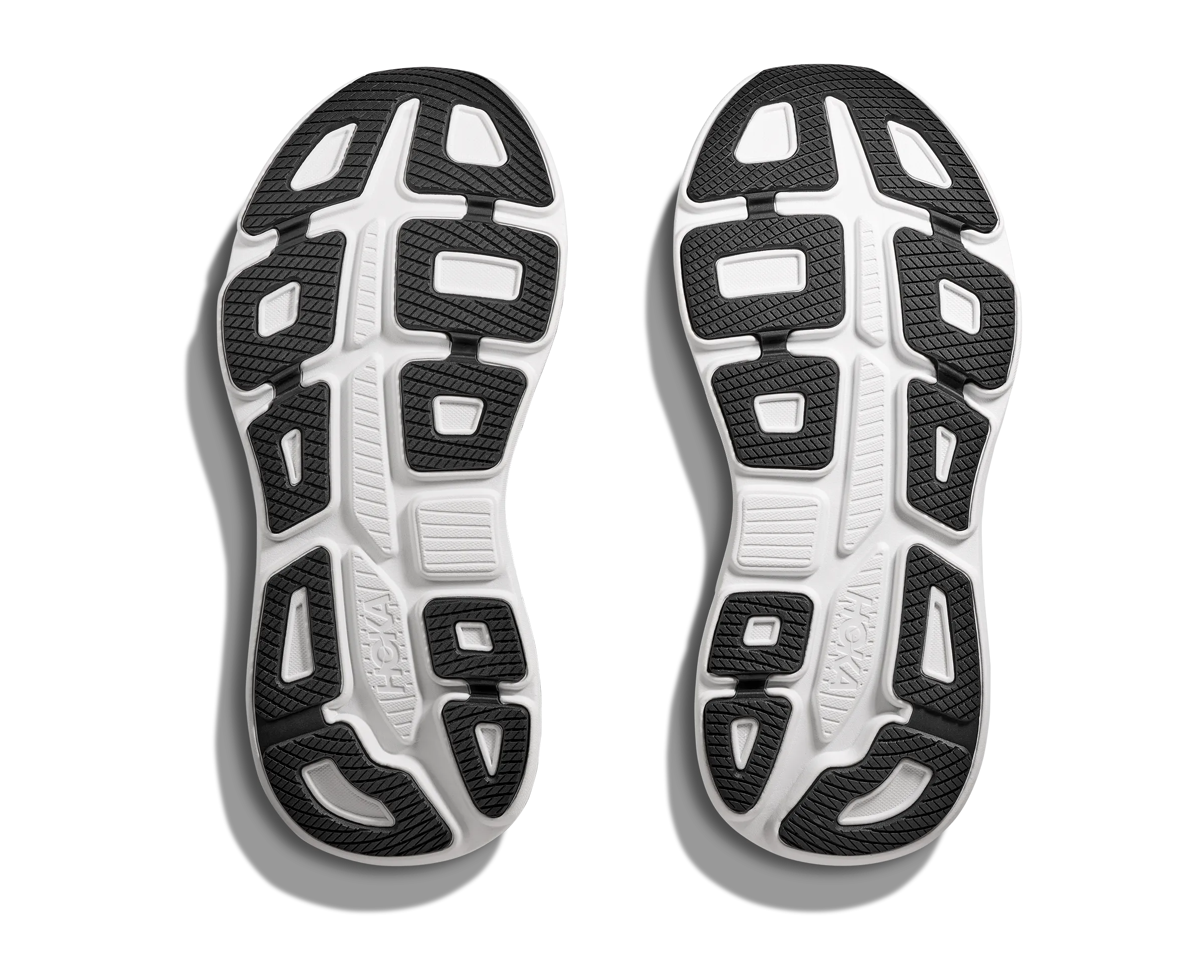HOKA Men's Bondi 9 Ultra Cushioned Running Shoe - Black/White