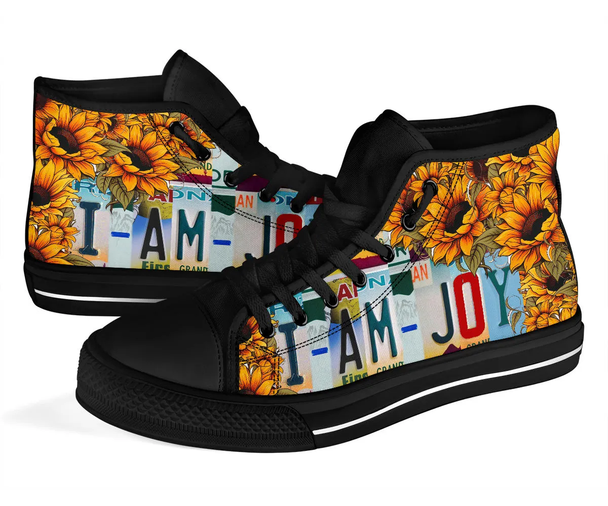 I Am Joy High Top Sneakers