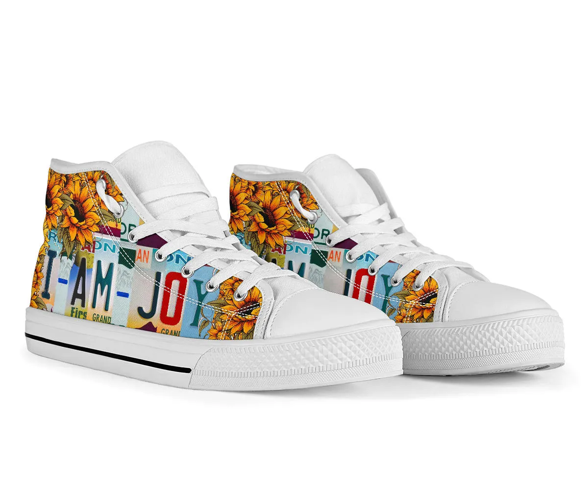 I Am Joy High Top Sneakers