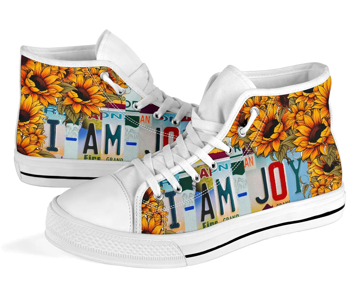I Am Joy High Top Sneakers