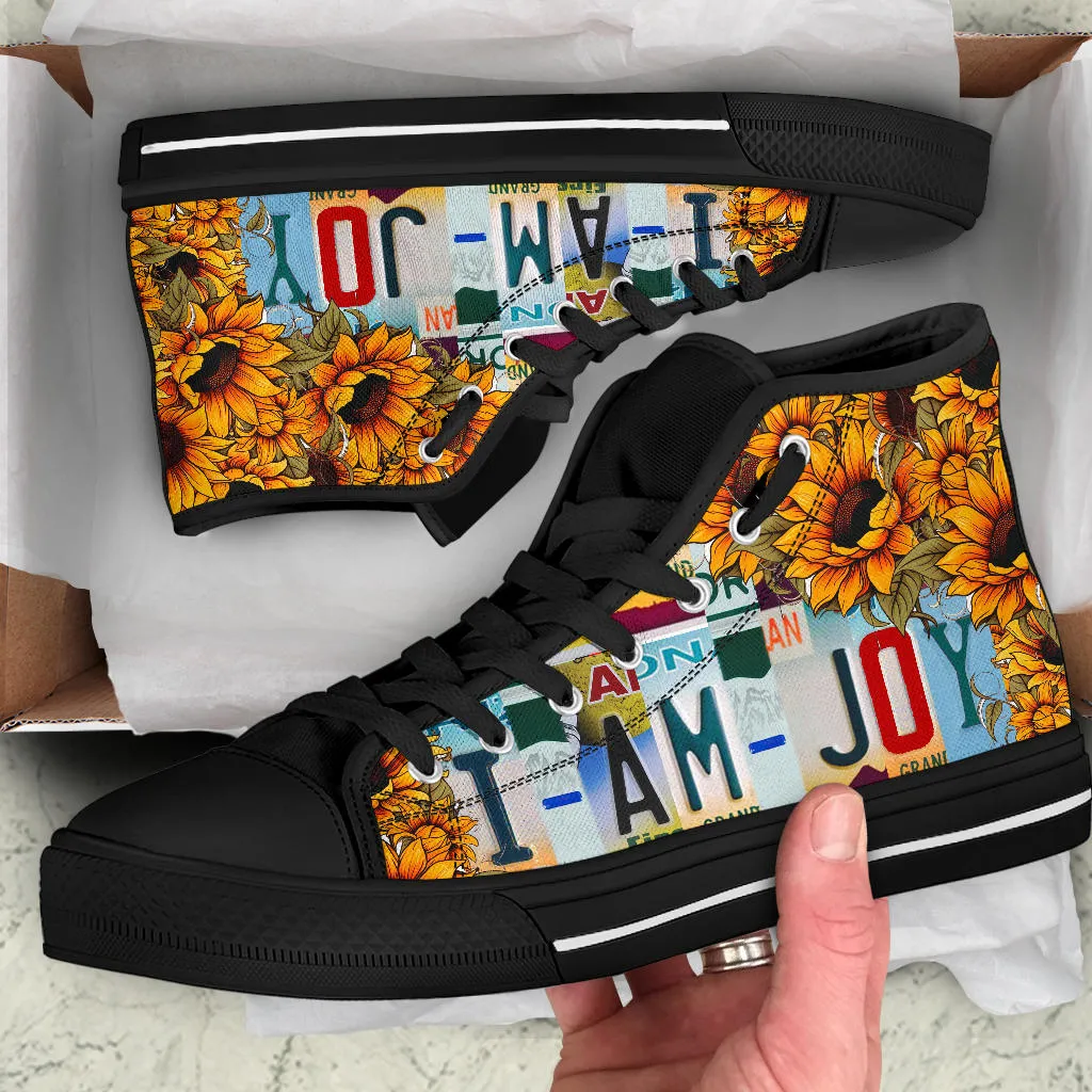 I Am Joy High Top Sneakers