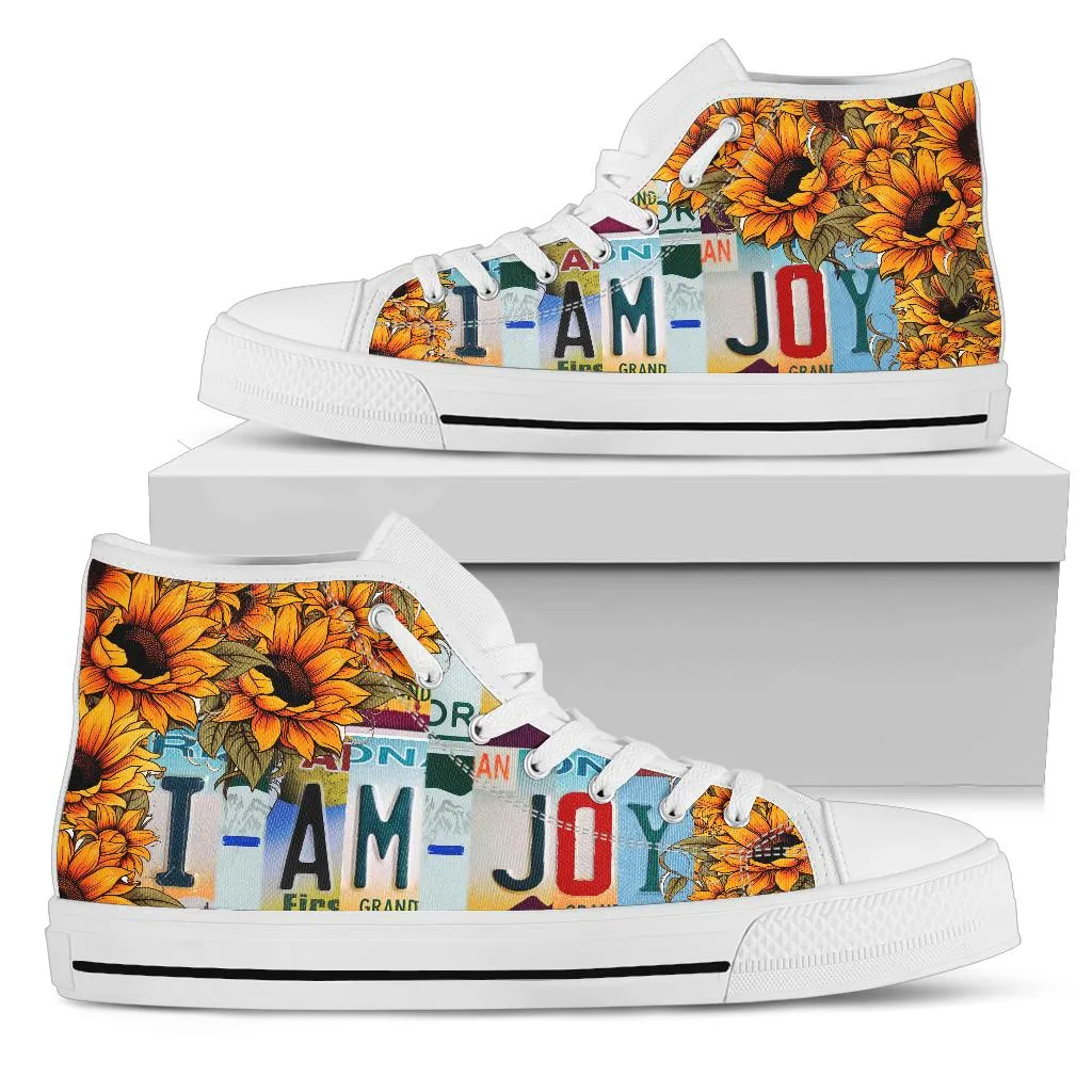 I Am Joy High Top Sneakers