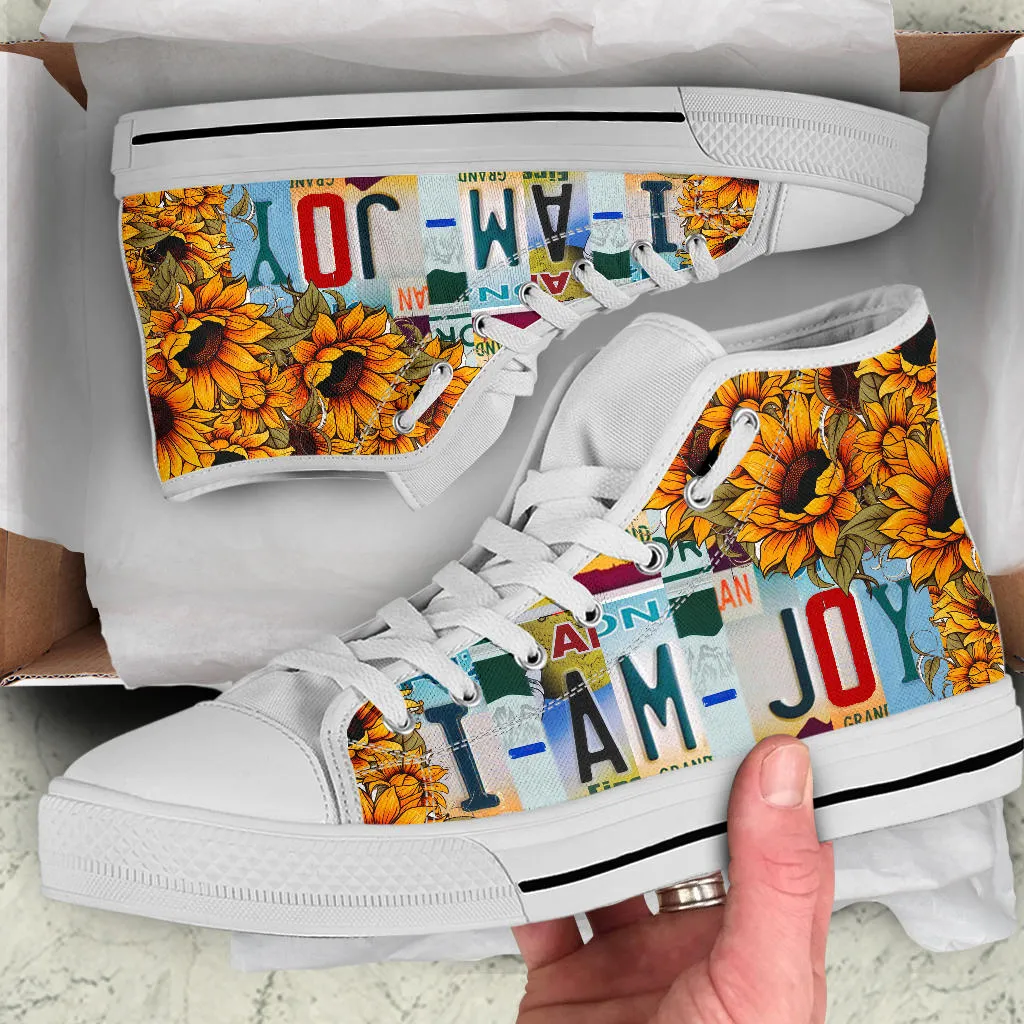 I Am Joy High Top Sneakers