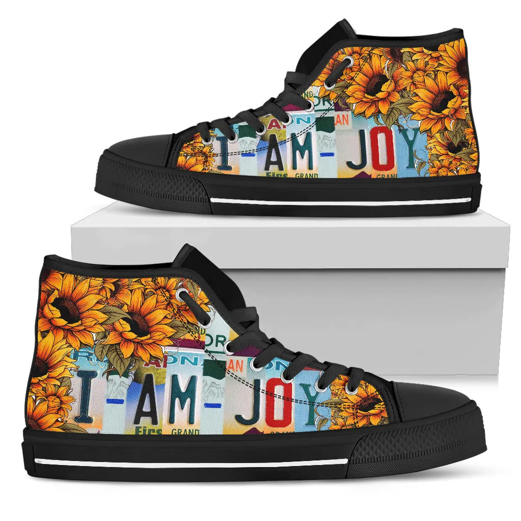 I Am Joy High Top Sneakers