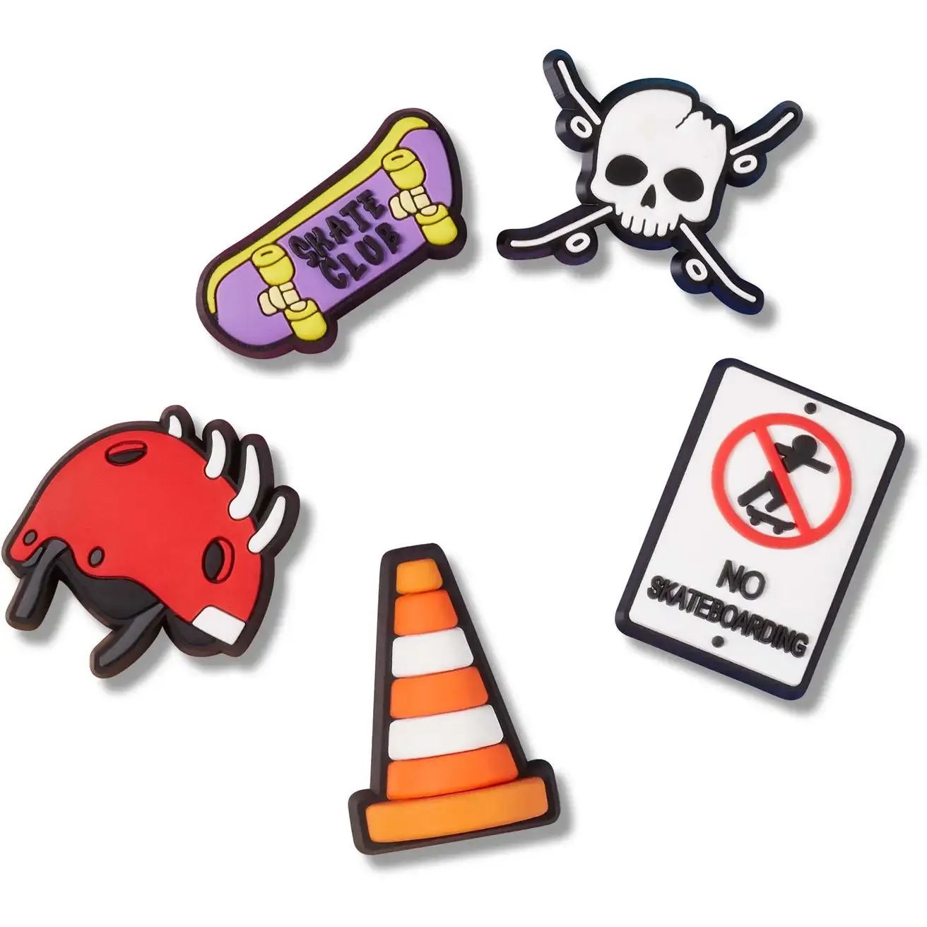 Jibbitz - Skateboard is Life 5 pack