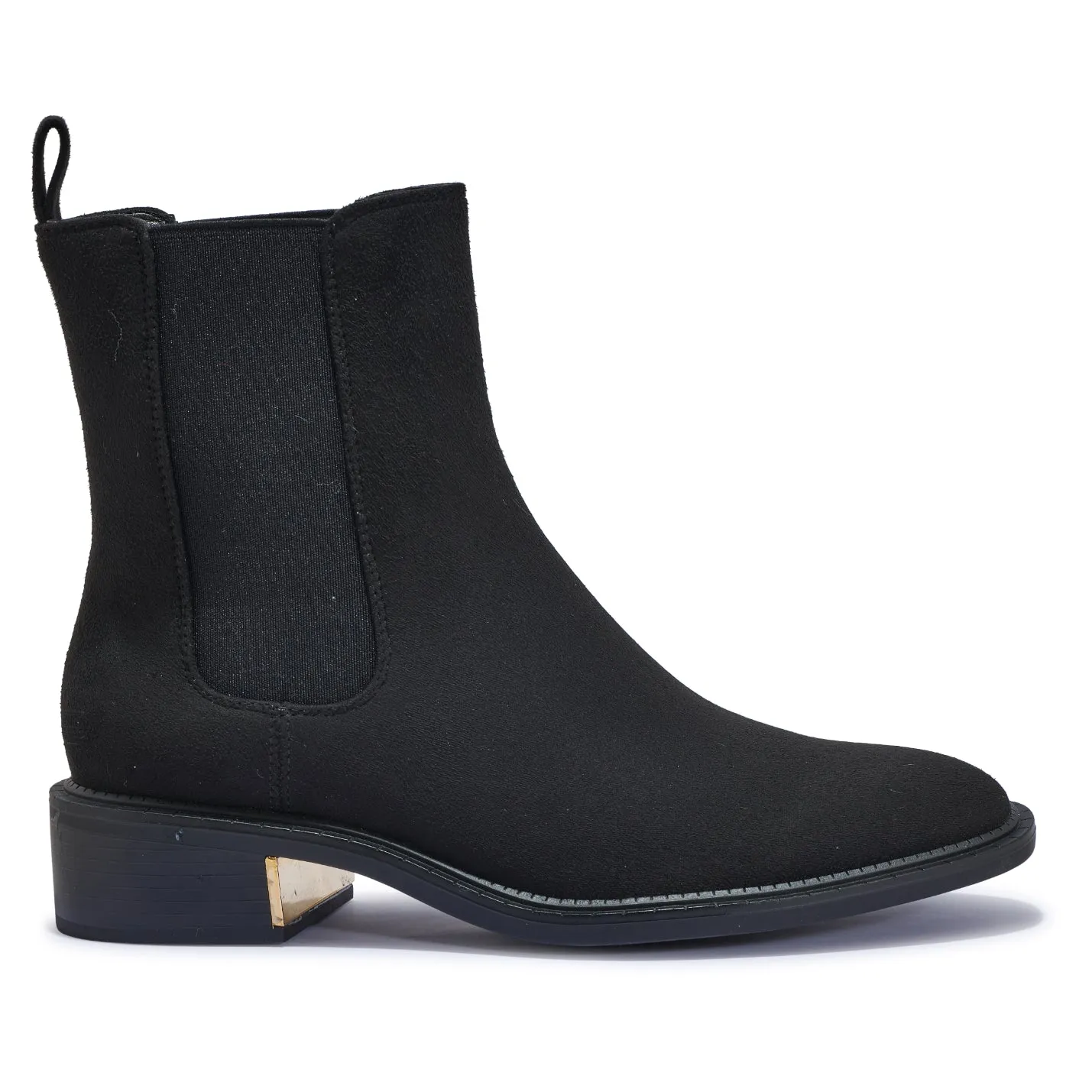 LATTE6 – LATTE6 CHELSEA ANKLE RIDING BOOT WITH GOLD DETAIL