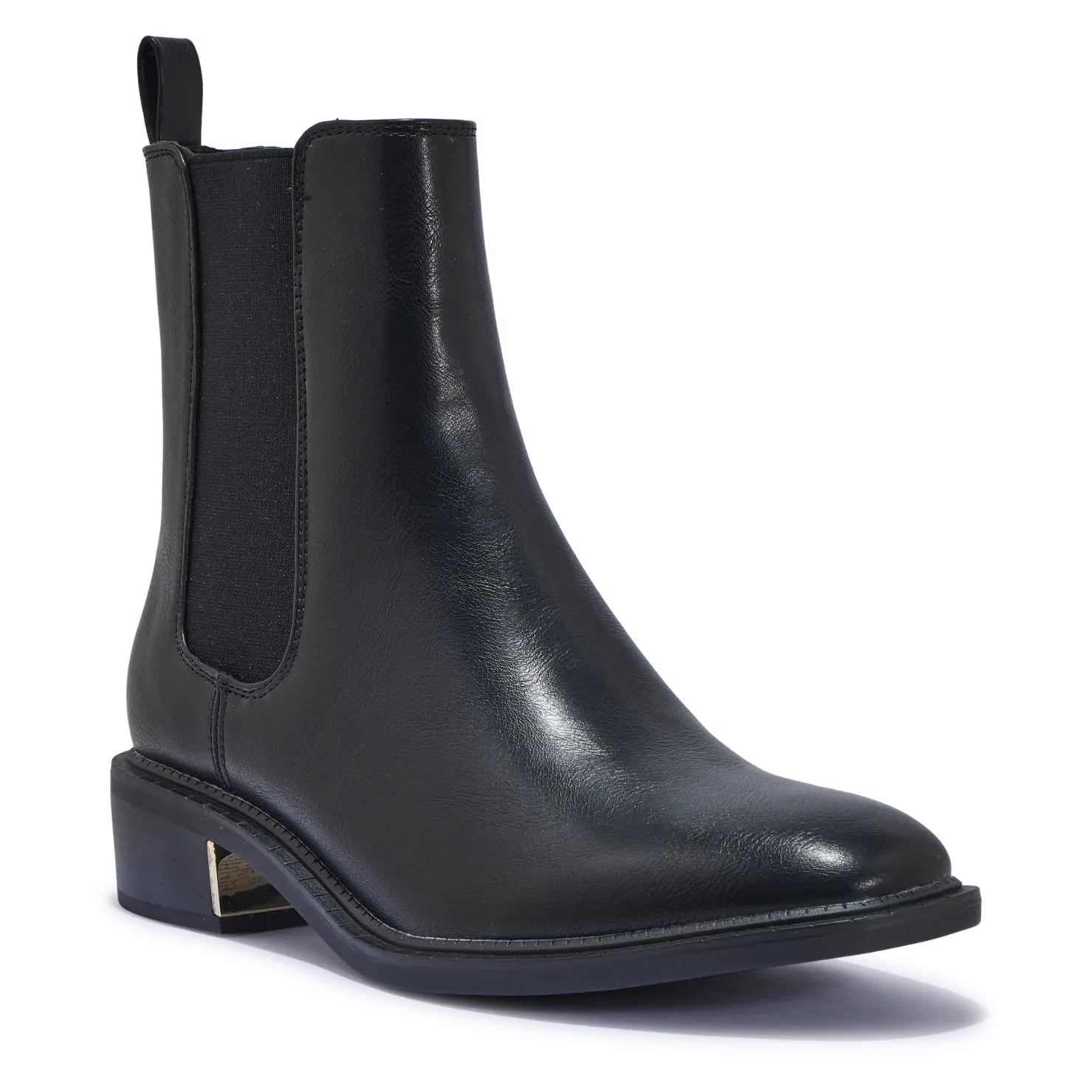 LATTE6 – LATTE6 CHELSEA ANKLE RIDING BOOT WITH GOLD DETAIL