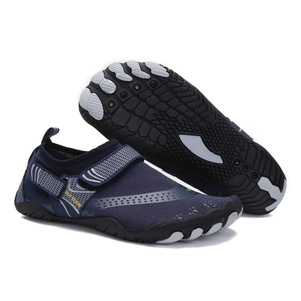 Men’s & Women’s Water Shoes Barefoot Quick Dry Aqua Sports - Blue Size EU36 = US3.5