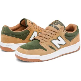 New Balance Numeric 480 Skateboard Shoes - White / Orange