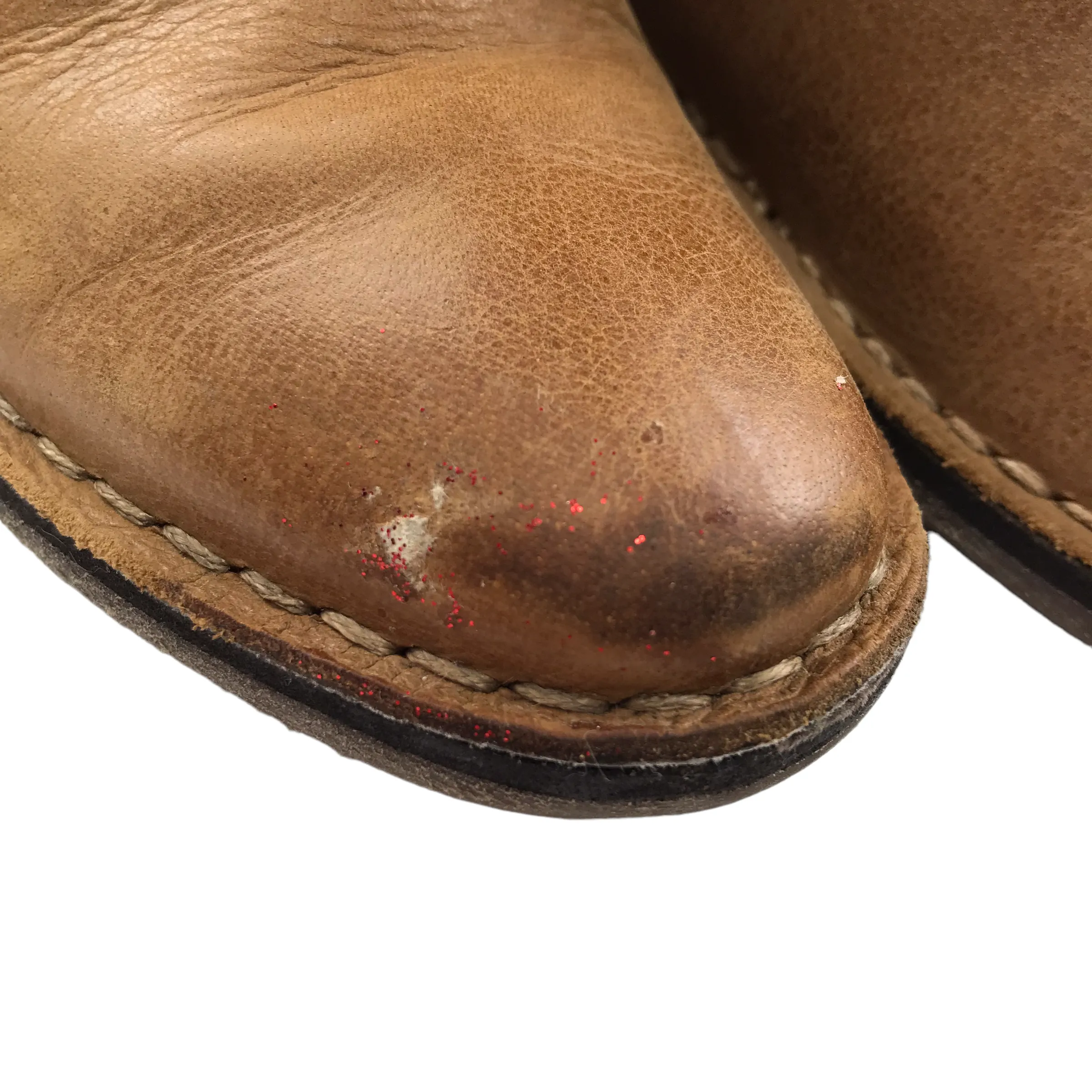 Next Tanned Brown Chelsea Boots Shoe Size 9 junior