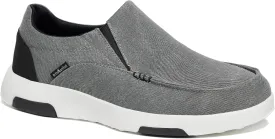 OrthoComfoot Men's Orthopedic Comfortable Slip-On Shoes with Arch Support, Orthotic Loafers for Plantar Fasciitis, Canvas Leisure Vintage Flat Walking Shoes for Foot and Heel Pain Relief