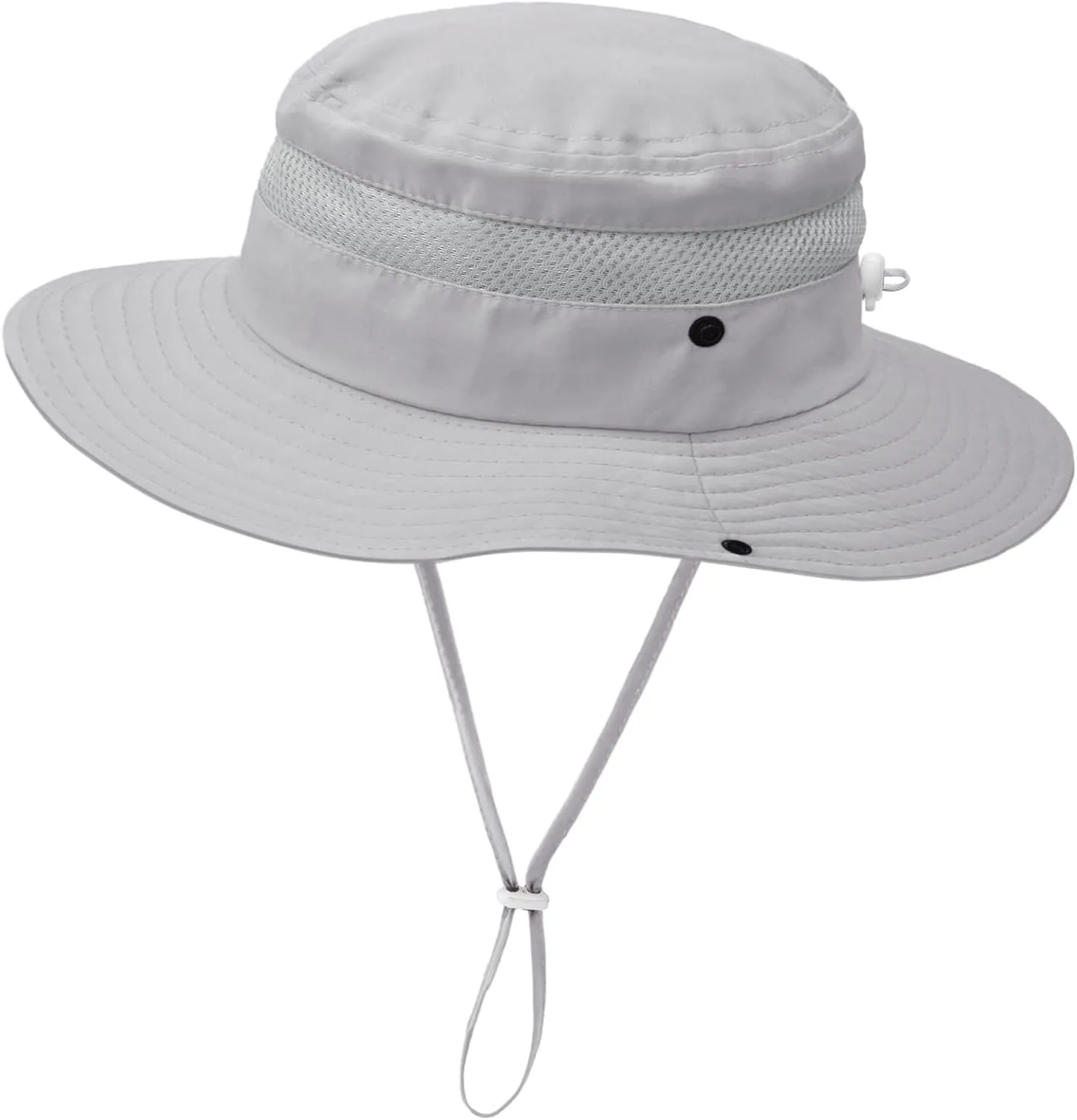 Outdoor Kids Sun Hat for Boys Girls Wide Brim Mesh Bucket Hat UPF 50  Sun Protection Breathable Summer Fishing Safari Hat