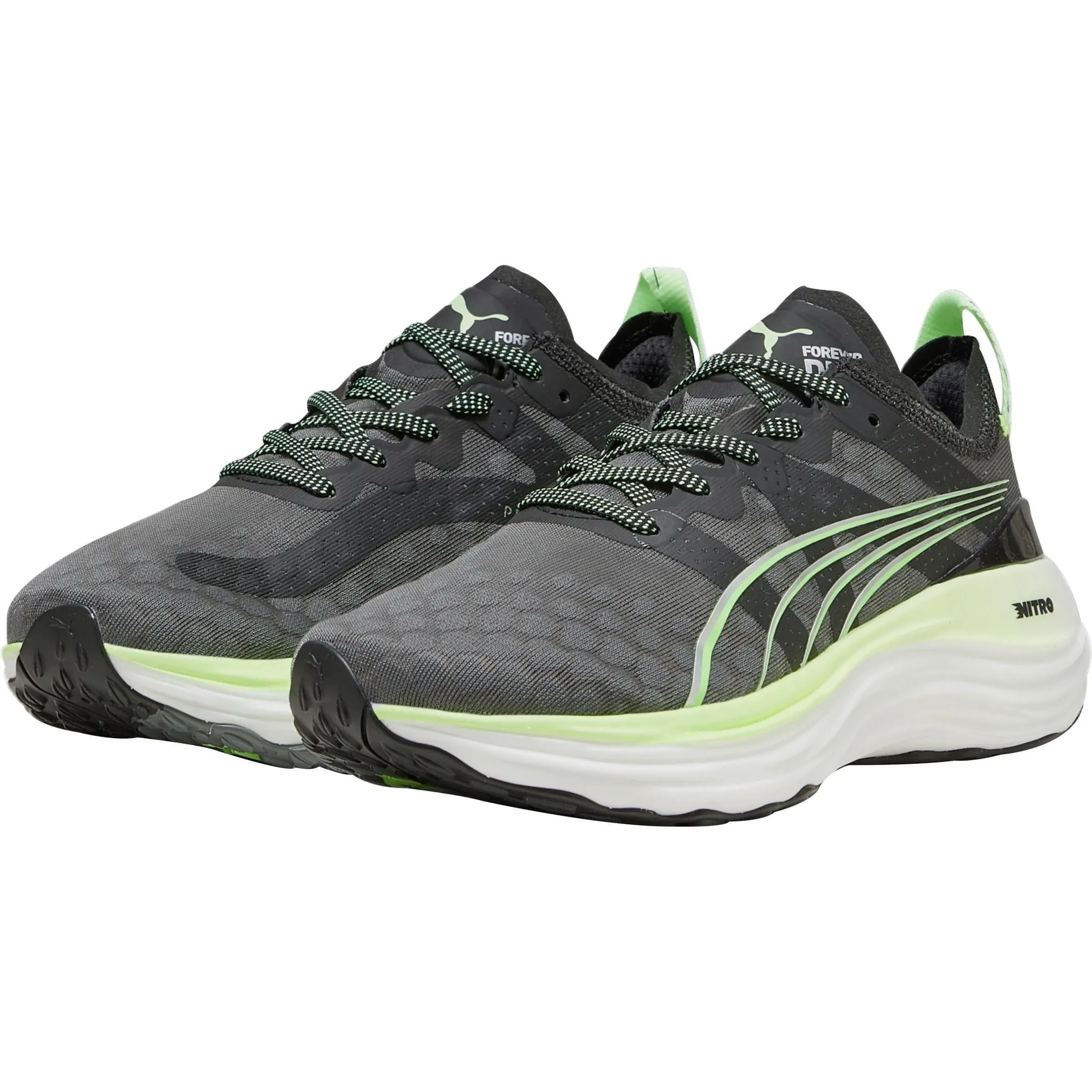 Puma ForeverRun Nitro Womens Running Shoes - Black
