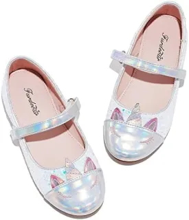 Unicorn Shoes Glitter Princess Ballet Flats