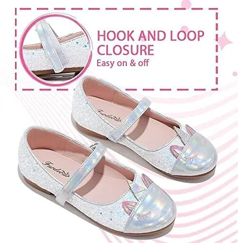 Unicorn Shoes Glitter Princess Ballet Flats
