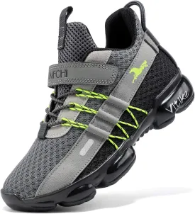 VITUOFLY Boys Sneakers Kids Running Shoes Girls Mesh Fitness Shoe Indoor Training Sneaker Lightweight Outdoor Sports Athletic Tennis Shoes for Little Kid/Big Kid