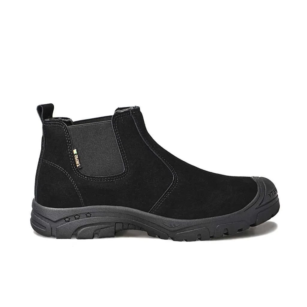 Women's Steel Toe Chelsea Boots - Slip Resistant | B099