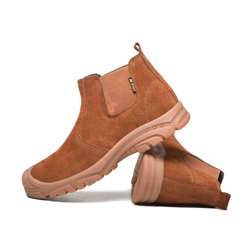 Women's Steel Toe Chelsea Boots - Slip Resistant | B099