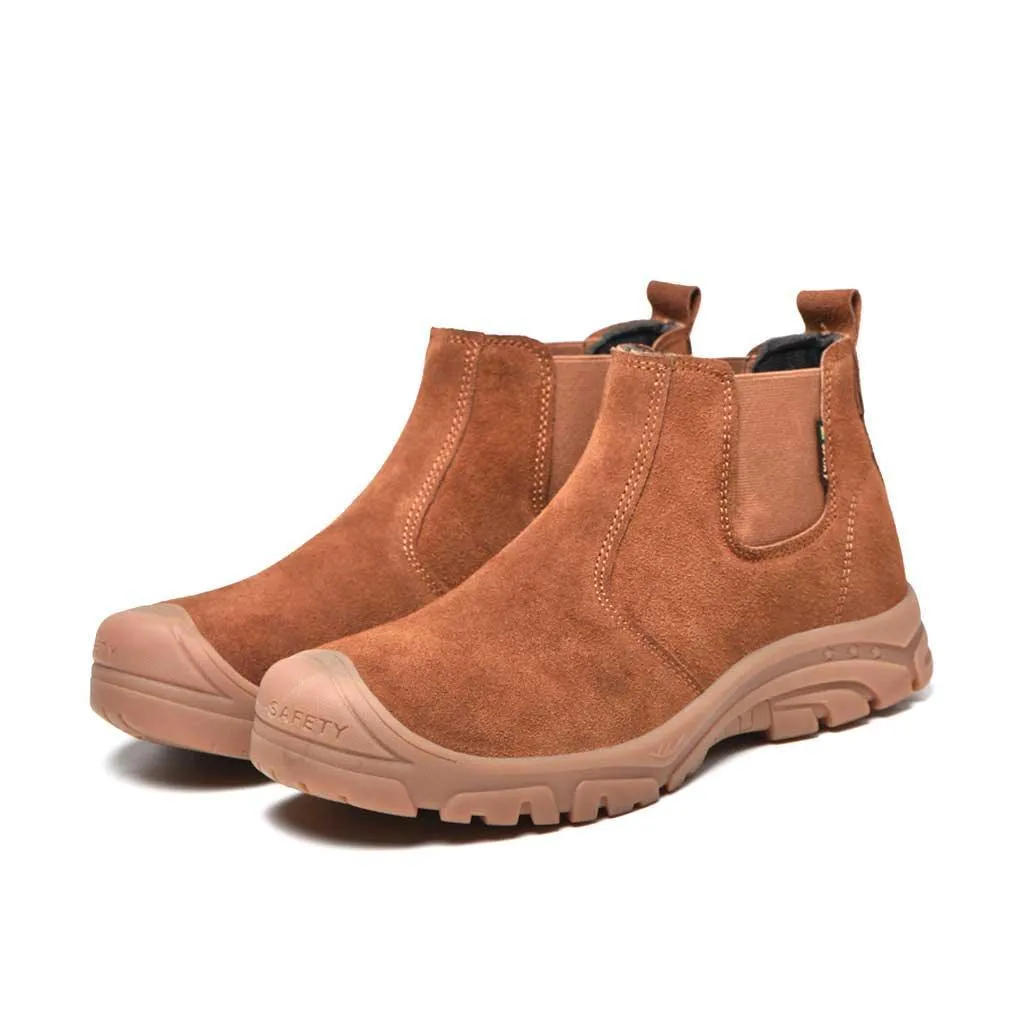 Women's Steel Toe Chelsea Boots - Slip Resistant | B099