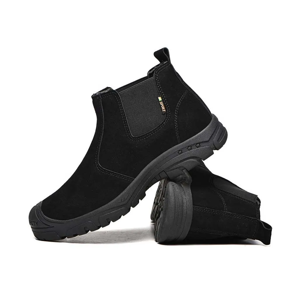 Women's Steel Toe Chelsea Boots - Slip Resistant | B099