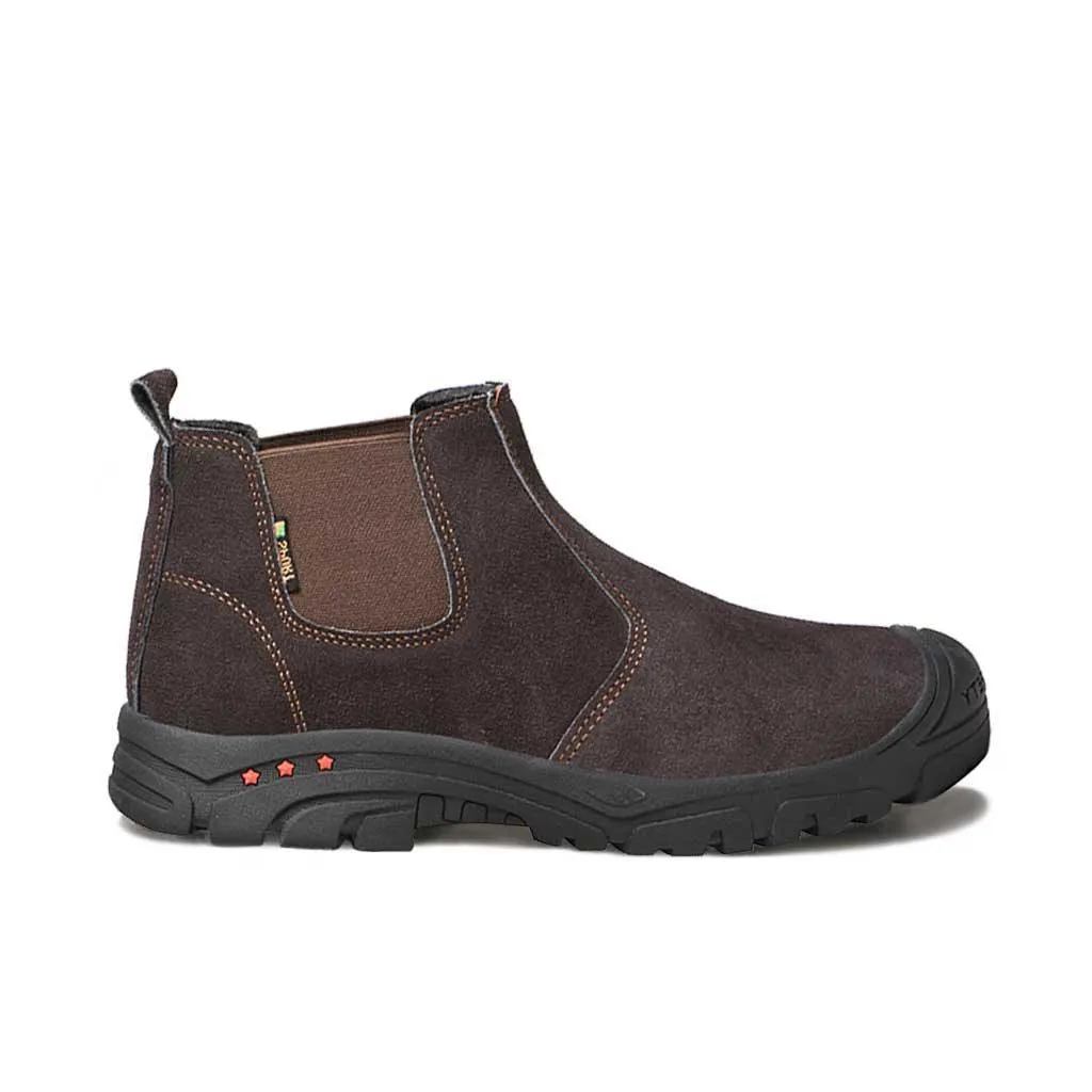 Women's Steel Toe Chelsea Boots - Slip Resistant | B099