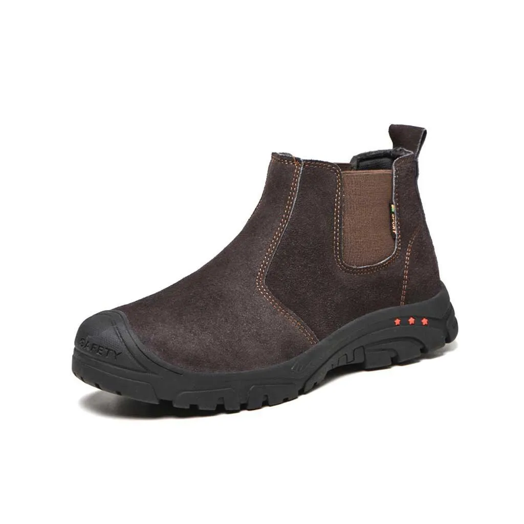Women's Steel Toe Chelsea Boots - Slip Resistant | B099