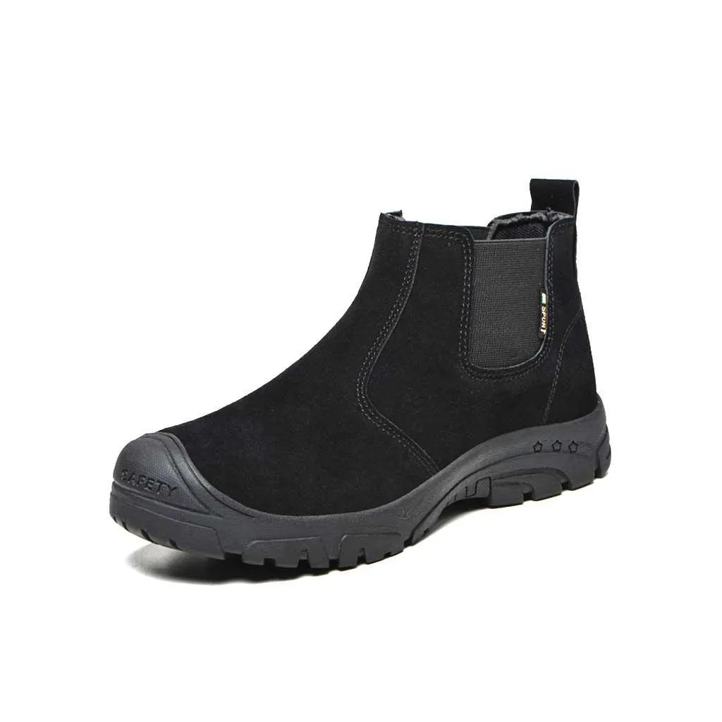 Women's Steel Toe Chelsea Boots - Slip Resistant | B099