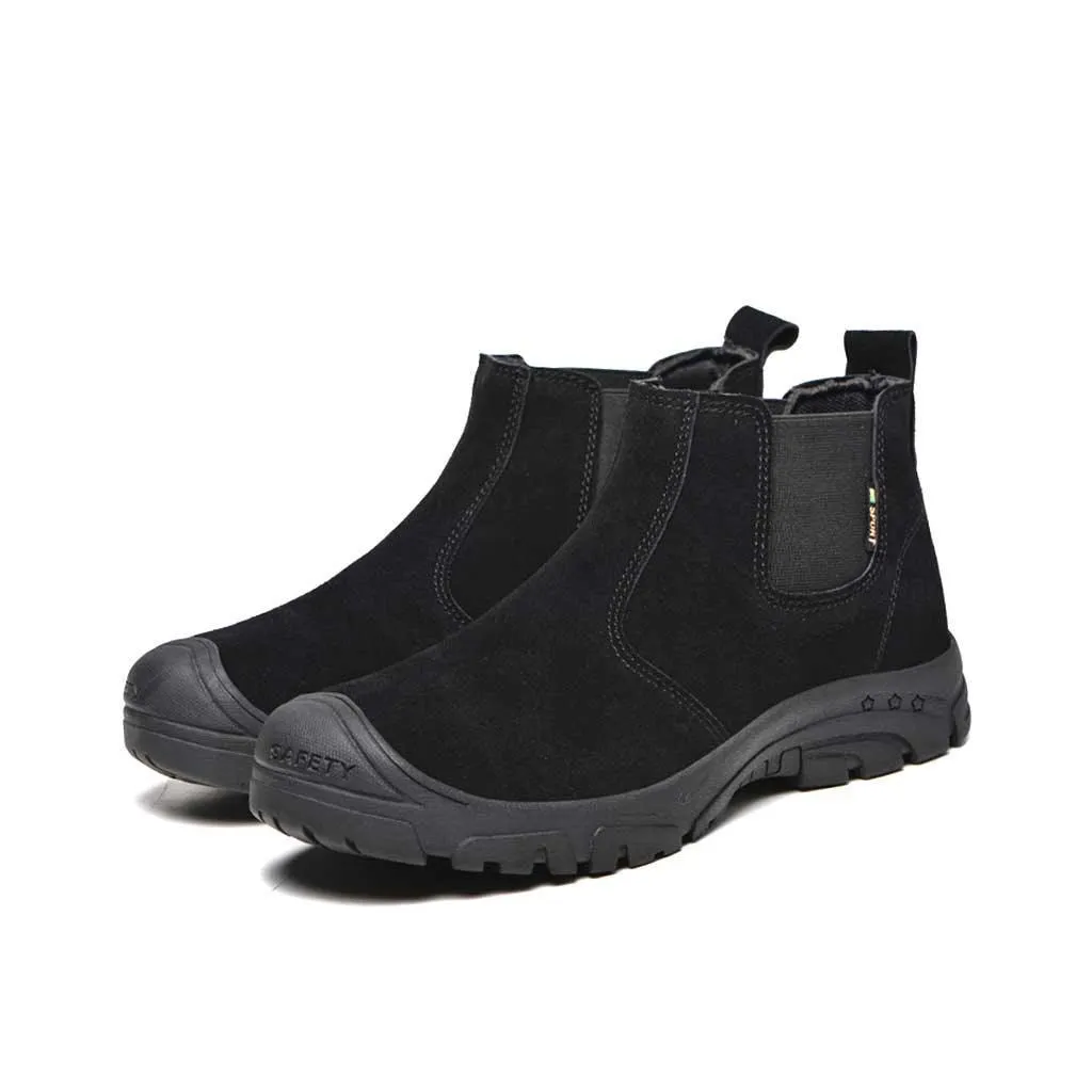 Women's Steel Toe Chelsea Boots - Slip Resistant | B099